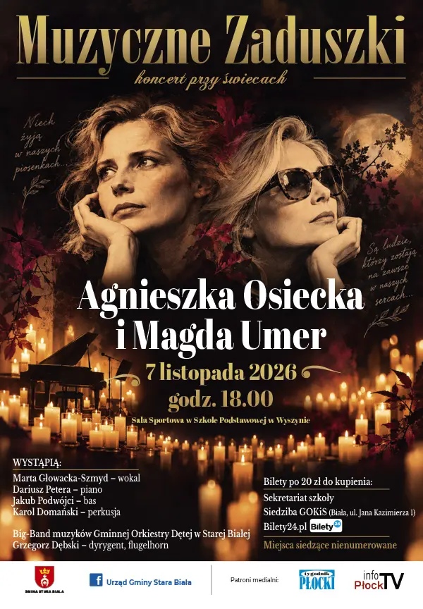 Muzyczne Zaduszki - Agnieszka Osiecka i Magda Umer
