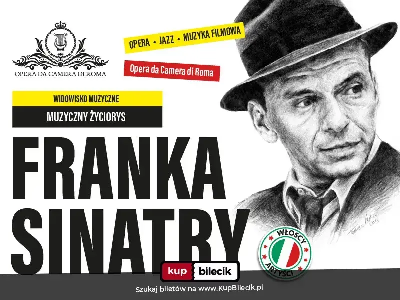 Muzyczny życiorys Franka Sinatry przy świecach – Wyjątkowy koncert w stylu włoskim