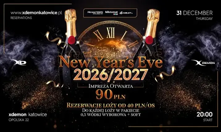New Year's Eve 2026/2027 | X-Demon Katowice
