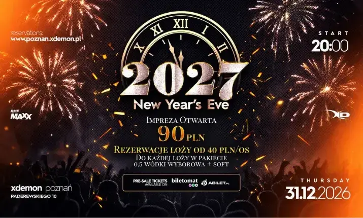 New Year's Eve 2026/2027 | X-Demon Poznań