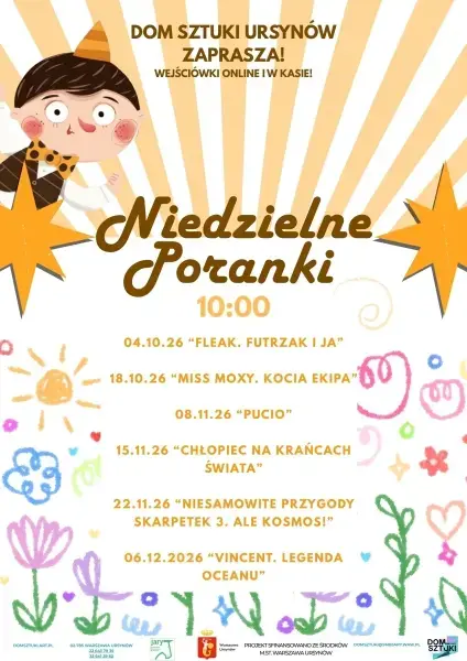 Niedzielne Poranki - kino dla najmłodszych - „Pucio”