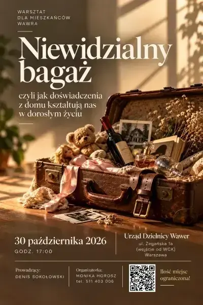 Niewidzialny bagaż   czyli jak doświadczenia z domu kształtują nas w dorosłym życiu