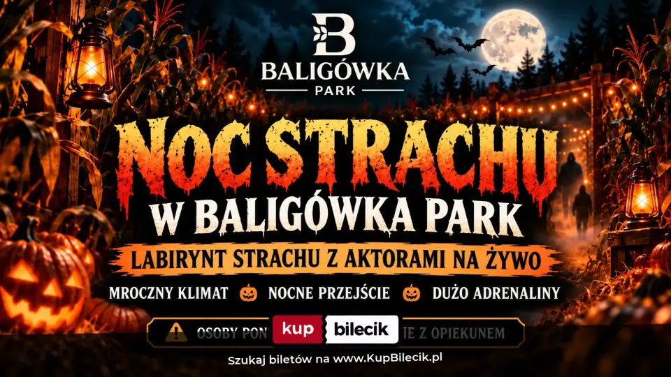 Noc strachu w Baligówka Park