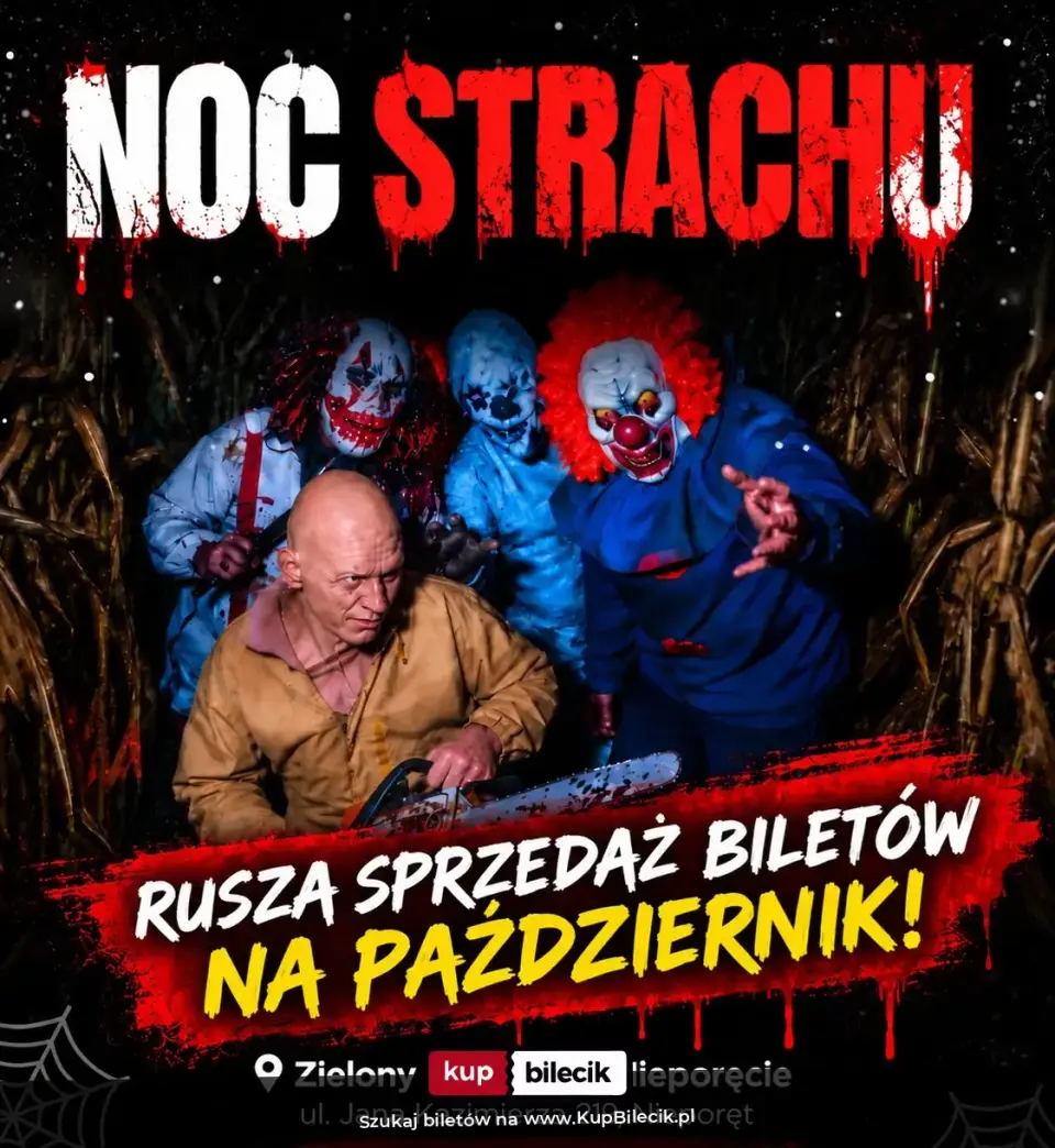Noc strachu w Zielonym Labiryncie