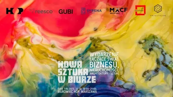 NOWA SZTUKA W BIURZE x ART in HOUSE | 22.10, HOP Warszawa