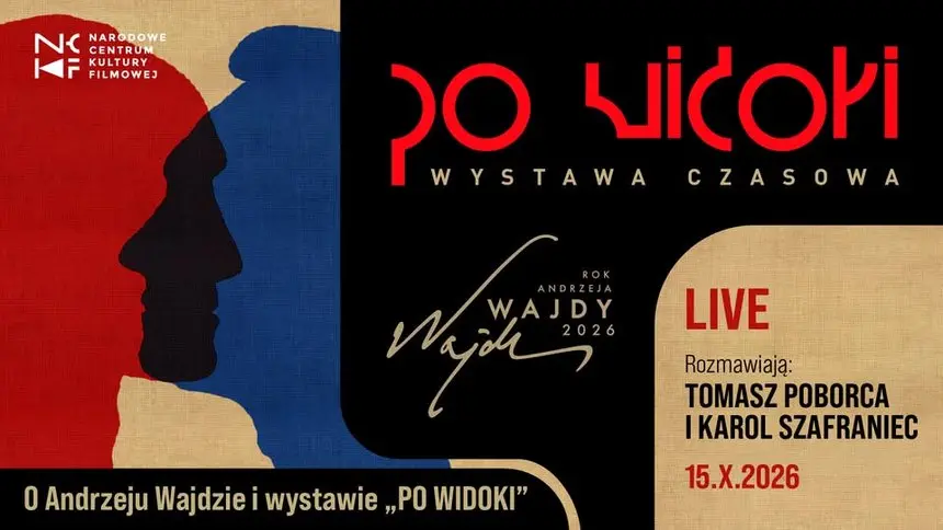 O Andrzeju Wajdzie i wystawie „PO WIDOKI” | rozmowa LIVE w NCKF EC1