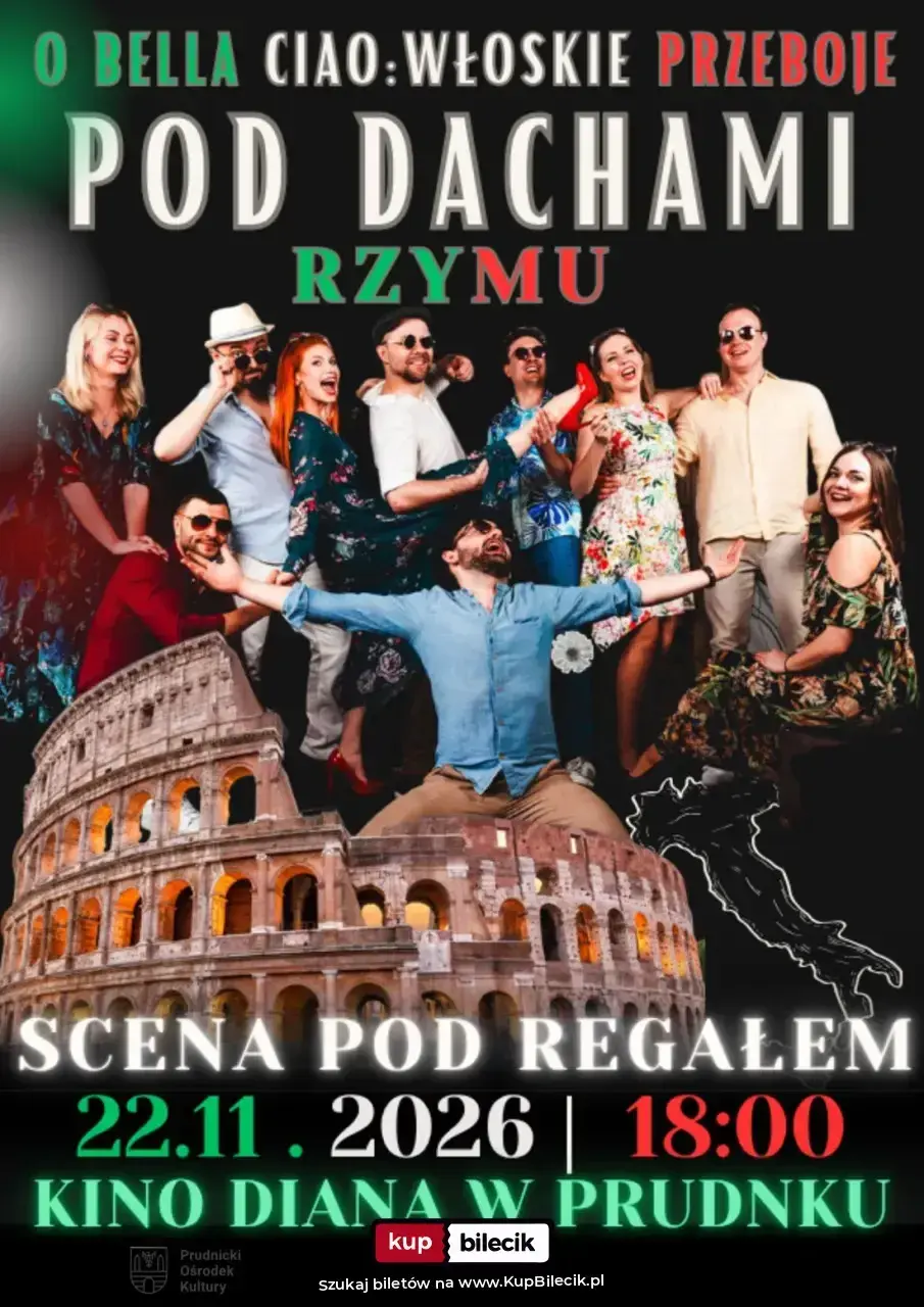 O bella Ciao: najpiękniejsze włoskie przeboje – Koncert muzyczny