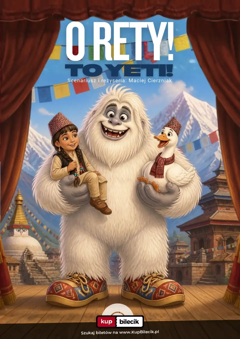 O rety! To Yeti!