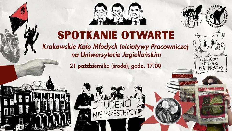 Od studenckich problemów do wspólnego działania - spotkanie otwarte na UJ