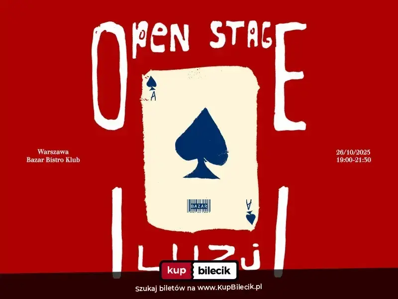 Open Stage Iluzji – Alternatywny sposób na spędzenie wieczoru - pokaz iluzji