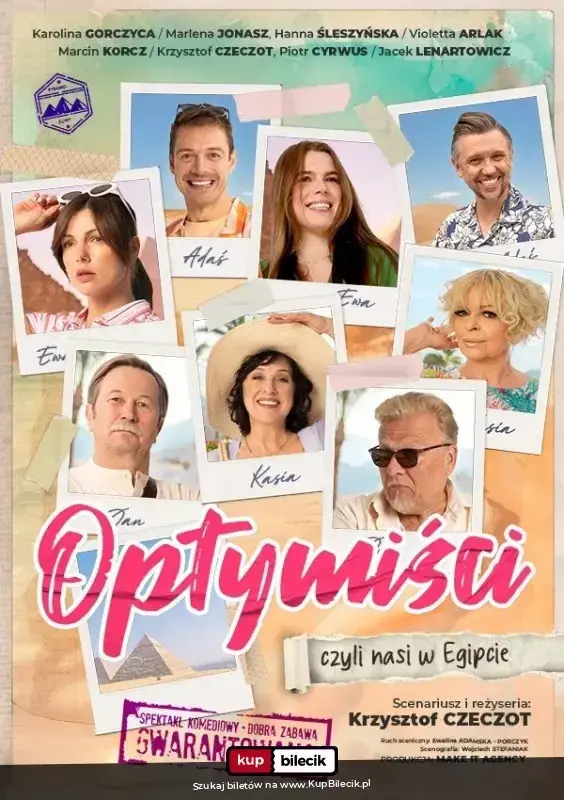 Optymiści, czyli nasi w Egipcie – PrzedSylwestrowa komedia sezonu