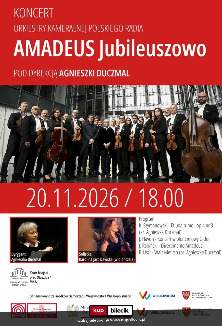 Orkiestra Kameralna Polskiego Radia Amadeus – Amadeus Jubileuszowo