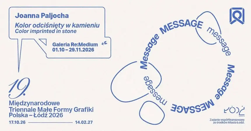 Ostatni dzień wystawy: „Kolor odciśnięty w kamieniu" – wernisaż wystawy Joanny Paljochy | Galeria Re:Medium