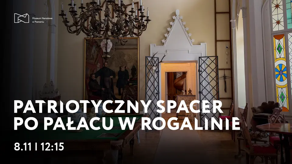 Patriotyczny spacer po pałacu w Rogalinie