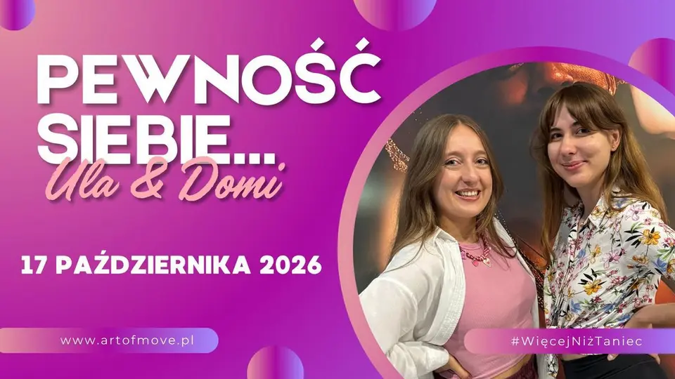 PEWNOŚĆ SIEBIE... w salsie kubańskiej II warsztaty // 17.10 Art of Move