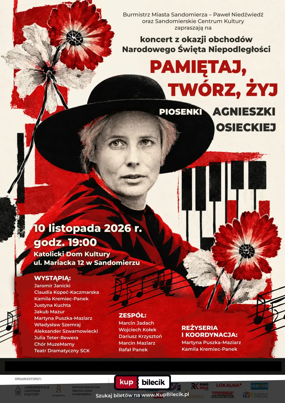 Piosenki Agnieszki Osieckiej – Pamiętaj, twórz, żyj