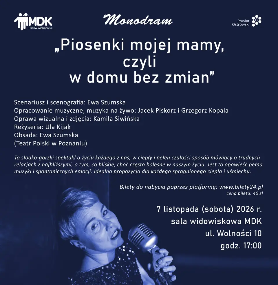 PIOSENKI MOJEJ MAMY czyli w domu bez zmian
