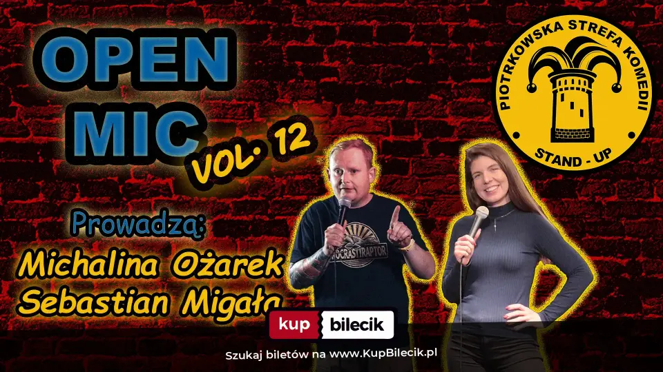 Piotrkowska Strefa Komedii – Stand Up - Open Mic
