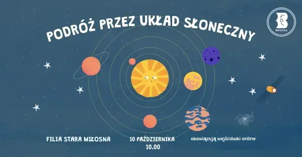 "Podróż przez układ słoneczny" - spotkanie dla rodzin w bibliotece w Starej Miłosnej