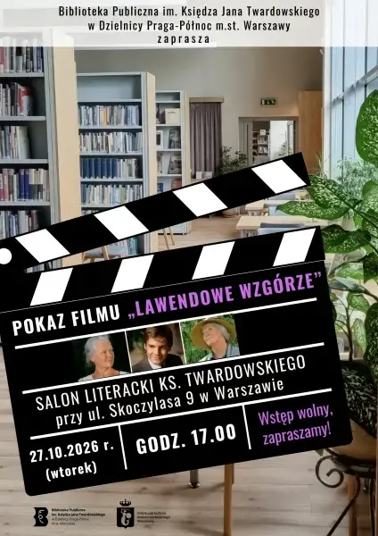 Pokaz filmu "Lawendowe wzgórze"