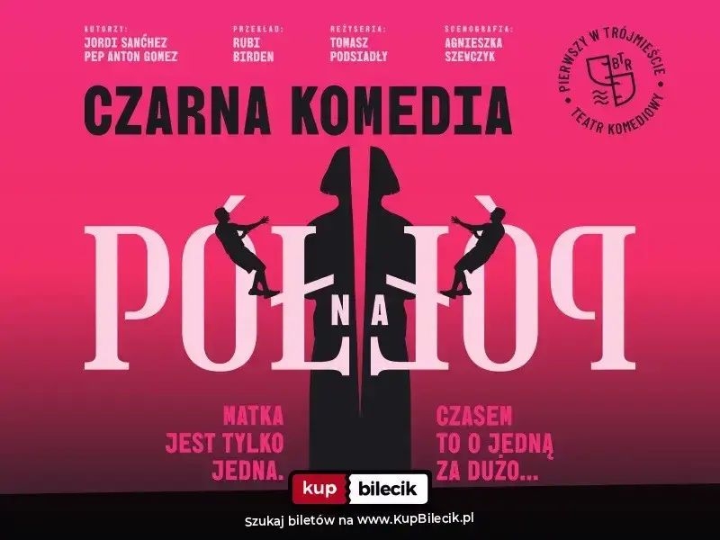 "Pół na pół" - czarna komedia, która rozbraja śmiechem.