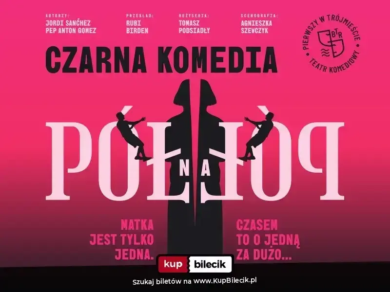 "Pół na pół" - czarna komedia, która rozbraja śmiechem.