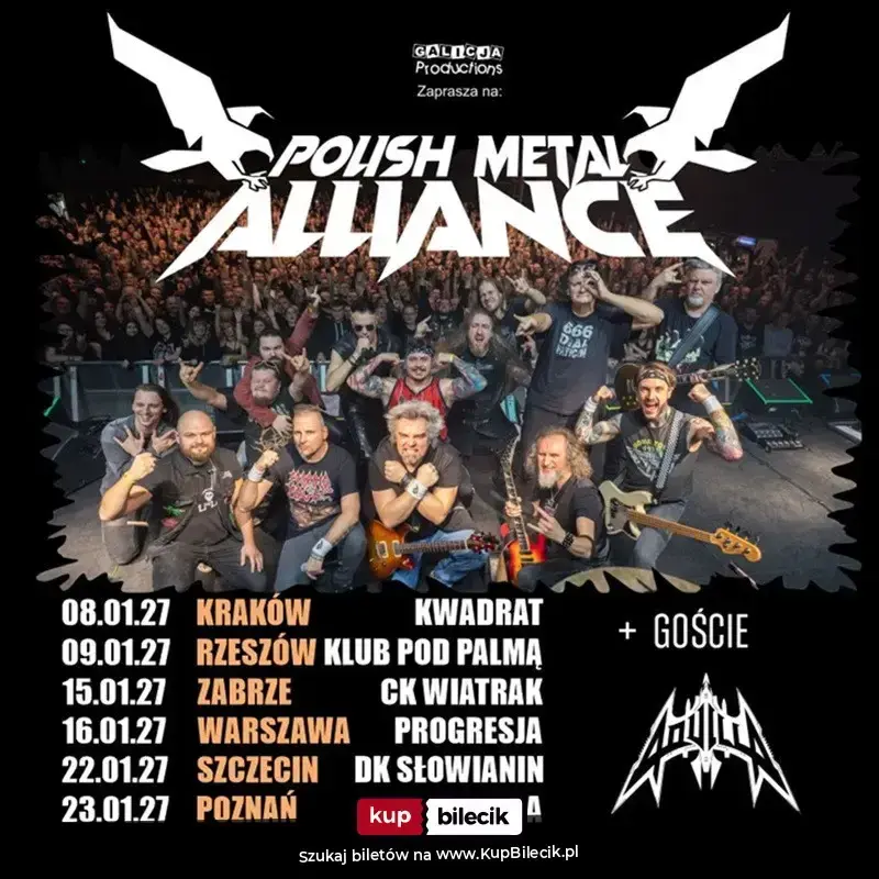 Polish Metal Alliance + goście Aquilla
