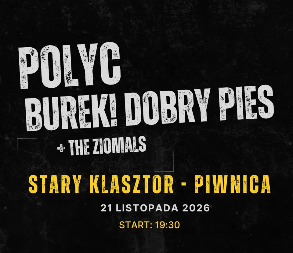 Polyc + Burek! Dobry Pies zagrają we Wrocławiu!