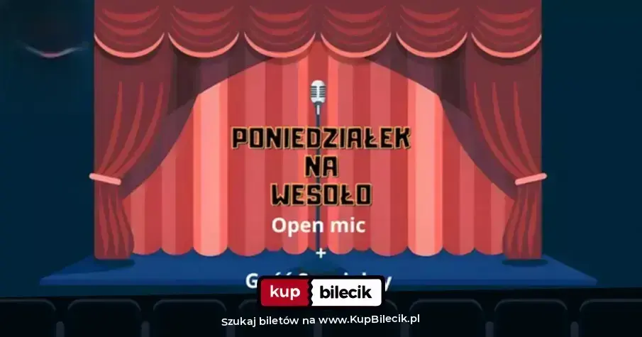 Poniedziałek na wesoło – Open mic + Testy