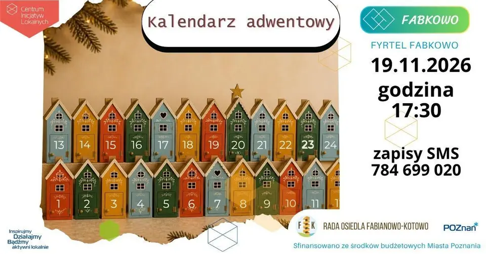 Poznański kalendarz adwentowy!