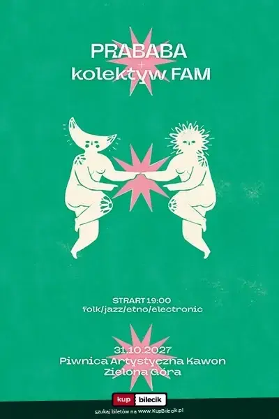 PRABABA & Kolektyw FAM – PRABABA x Kolektyw FAM | Koncert w Kawonie (Zielona Góra)