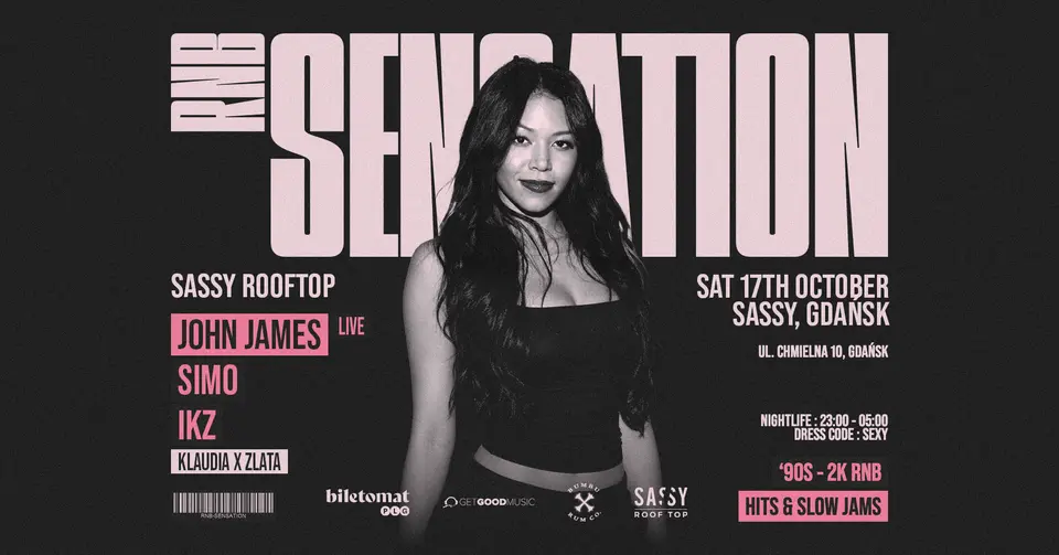 RNB SENSATION x SASSY ROOFTOP, GDAŃSK