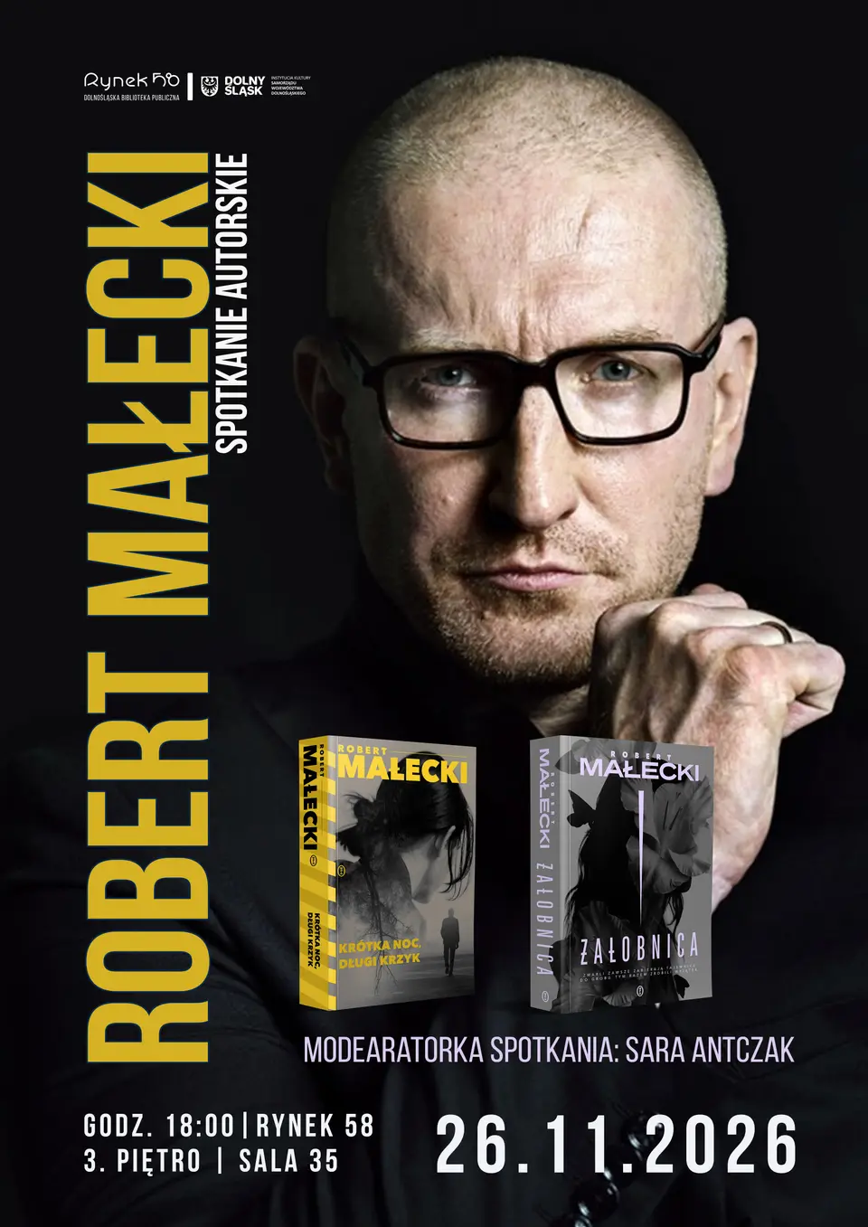 Robert Małecki | spotkanie autorskie