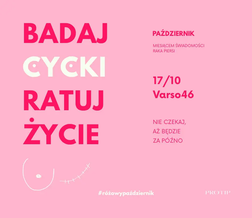 Różowy październik | druga tura biletów 14.10 18:00