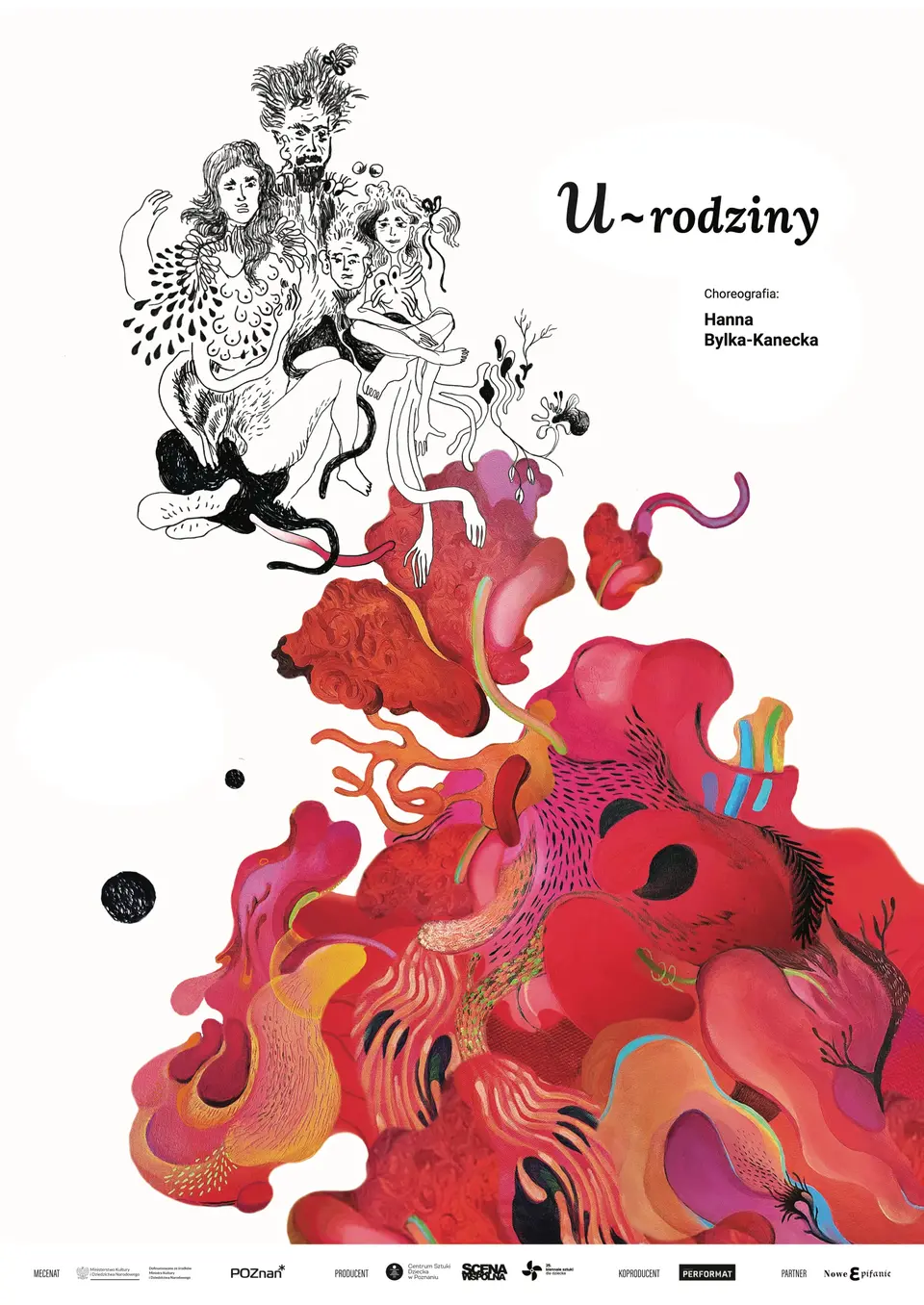 Roztańczone rodziny: „U-rodziny” – spektakl dla rodzin z dziećmi