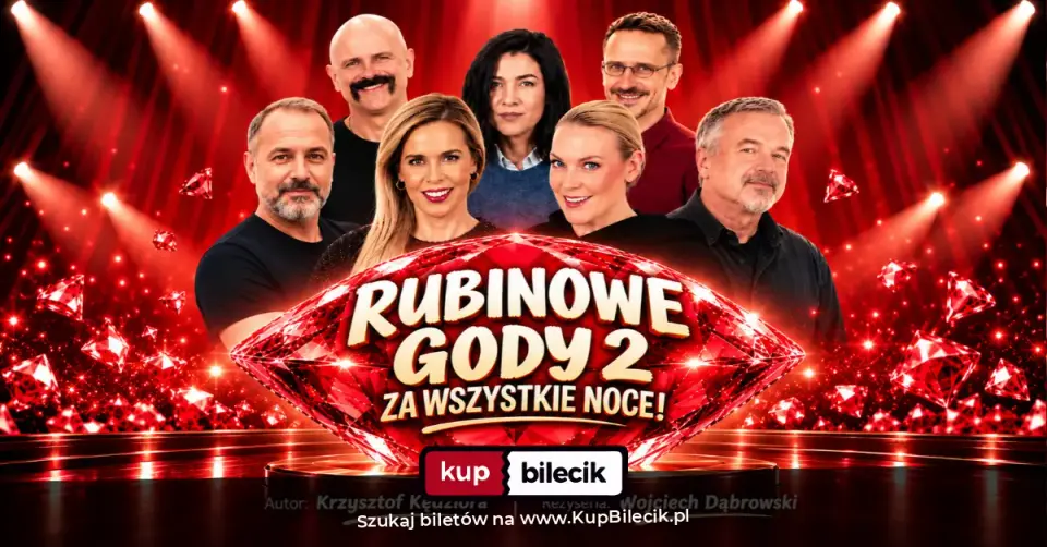 Rubinowe Gody 2: Za wszystkie noce! - Wrocławski Teatr Komedia – Spektakl komediowy