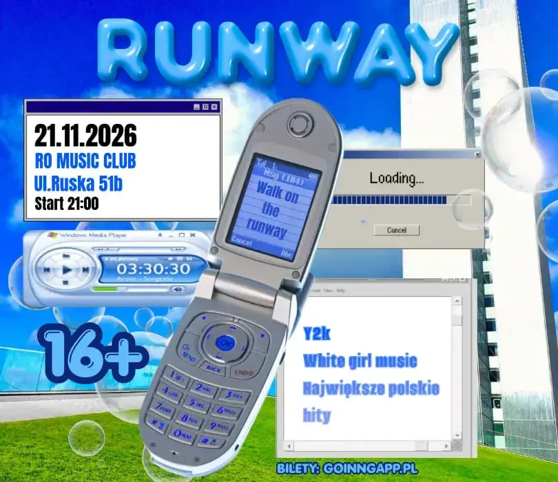RUNWAY Y2K PARTY WROCŁAW 21.11