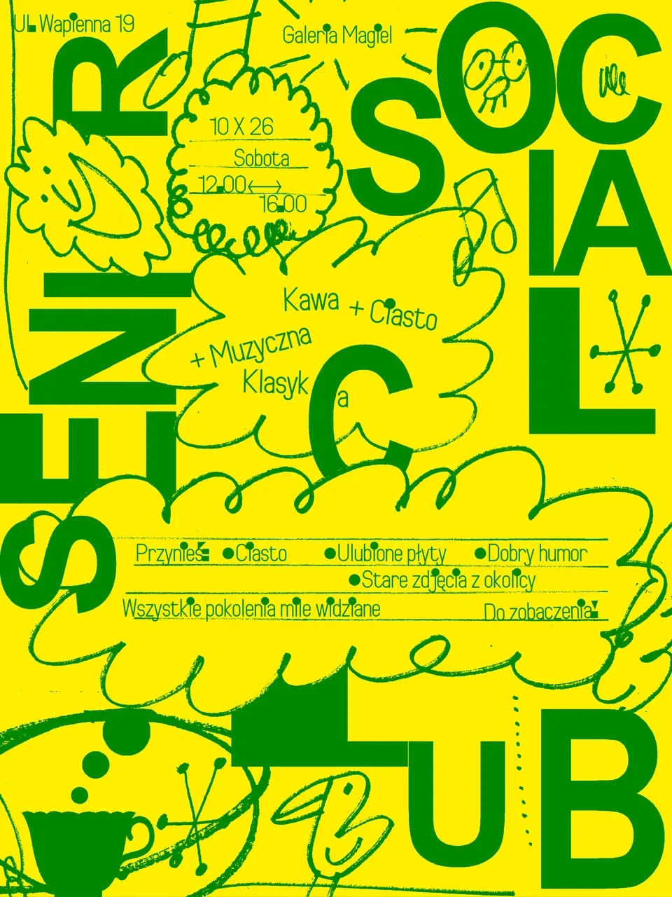 Senior Social Club w Galerii Magiel