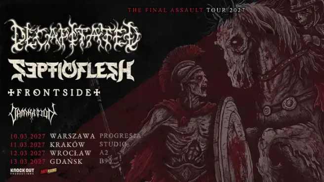 Septic Flesh, Decapitated + Frontside + Damnation