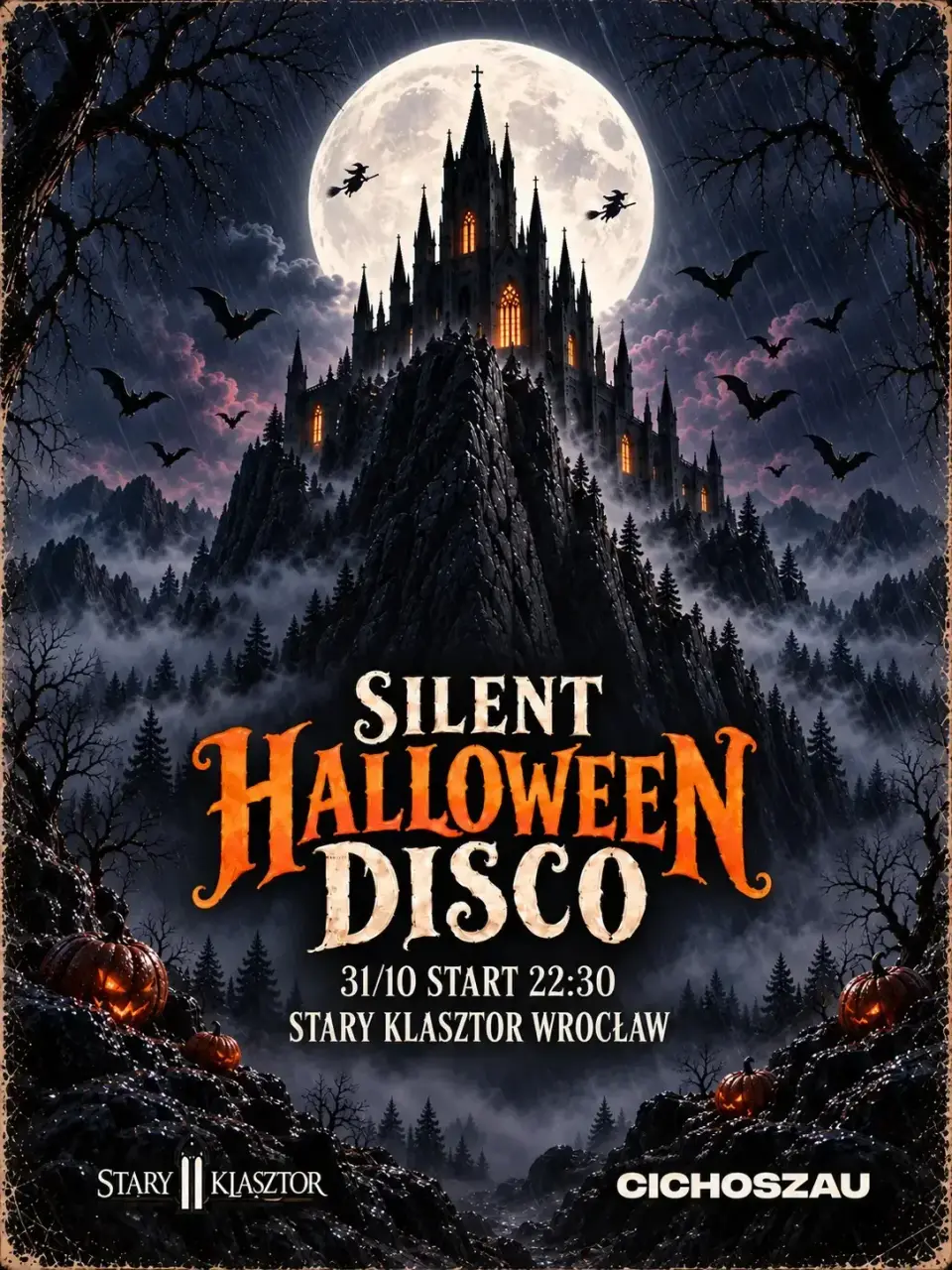 SILENT HALLOWEEN DISCO w Starym Klasztorze