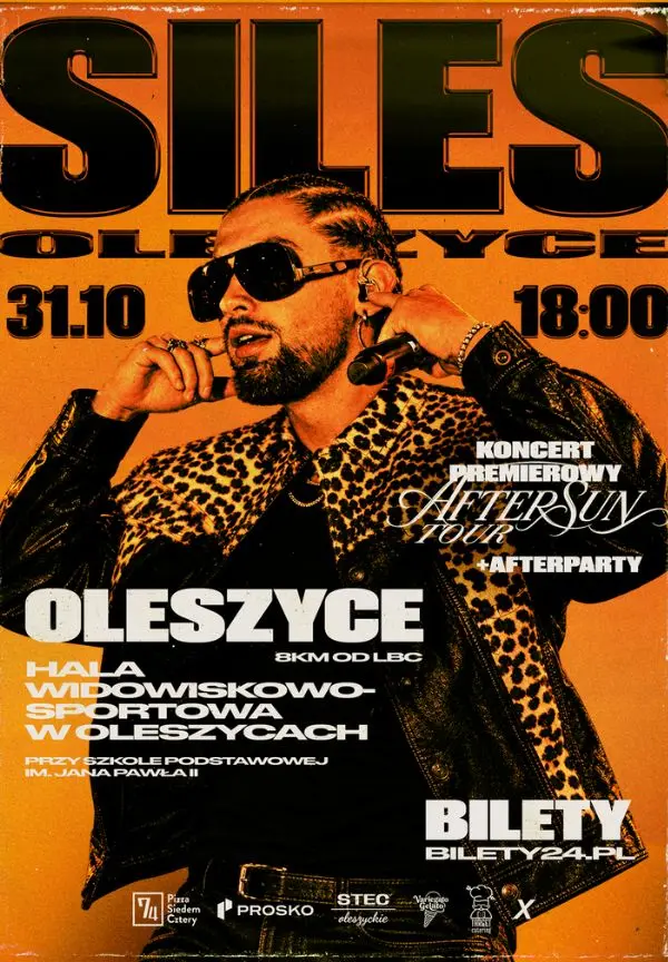 SILES | TRILL PEM | SZTOSS – AFTERSUN TOUR KONCERT PREMIEROWY OLESZYCE + AFTERPARTY