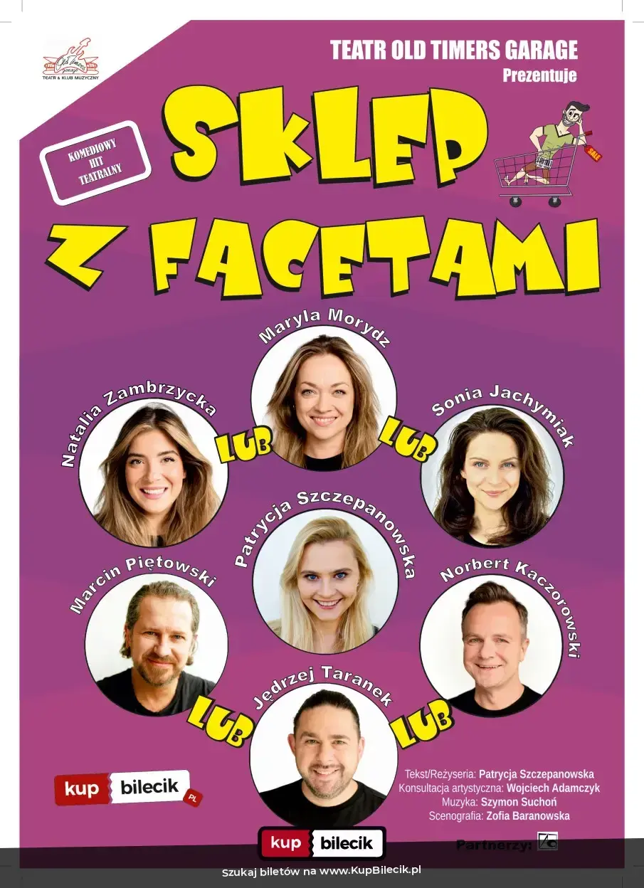 Sklep z facetami – "Ogólnopolski hit teatralny - ponad 300 zagranych spektakli"