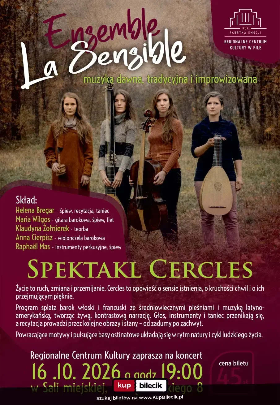 Spektakl Cercles zespołu La Sensible