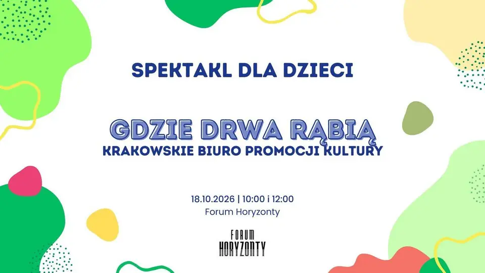 Spektakl dla dzieci: Gdzie drwa rąbią | Forum Horyzonty