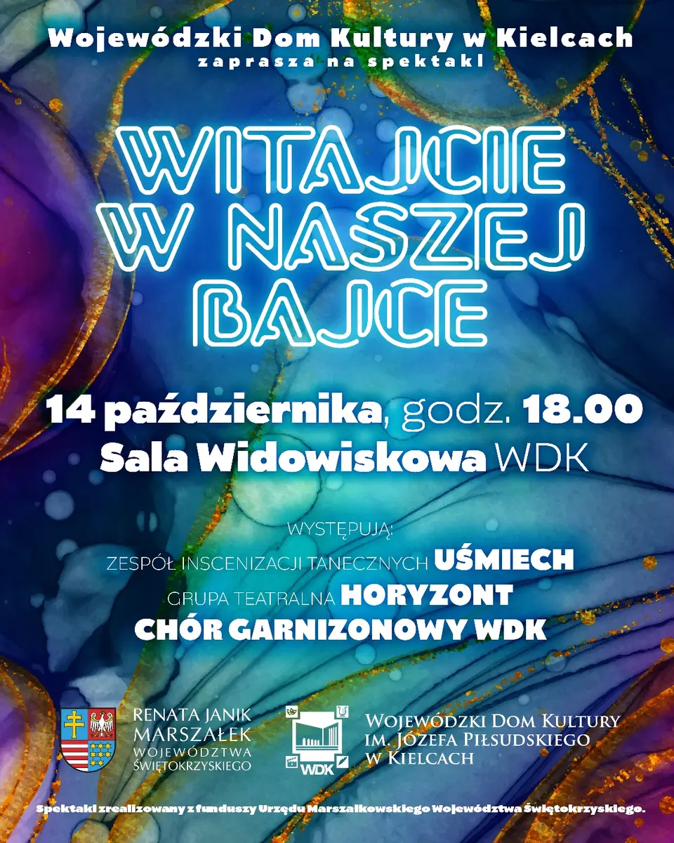 Spektakl muzyczny “Witajcie w naszej bajce”