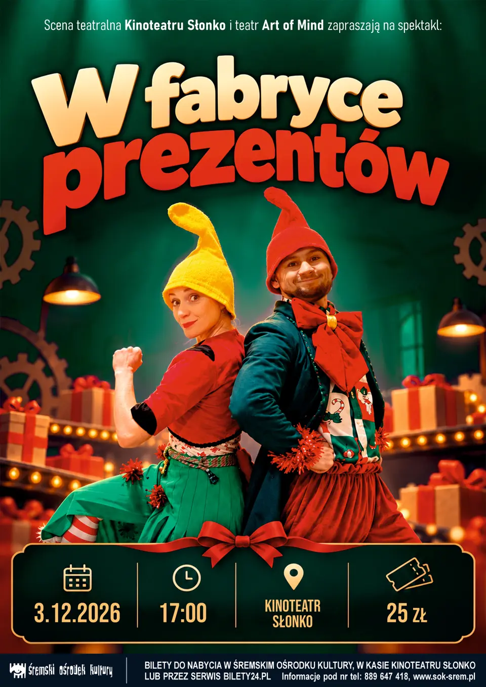 Spektakl - W fabryce prezentów