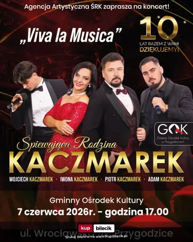 Śpiewająca Rodzina Kaczmarków – "Viva La Musica"