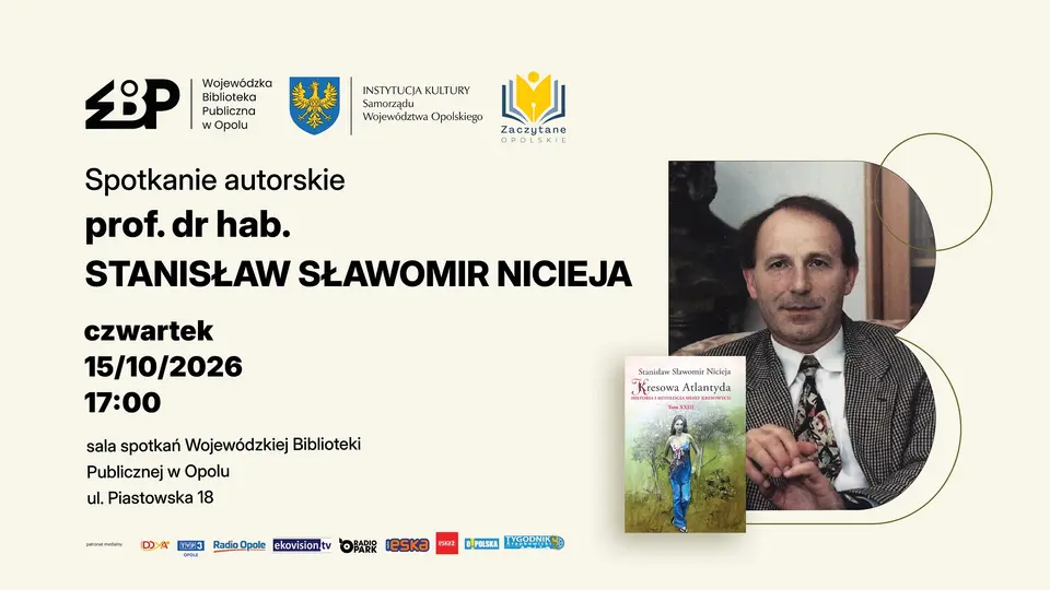 Spotkanie autorskie z prof. Stanisławem S. Nicieją