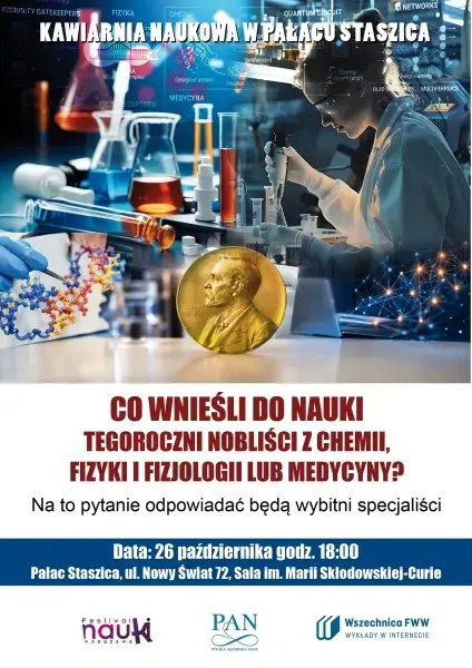 Spotkanie Noblowskie Festiwalu Nauki w Warszawie