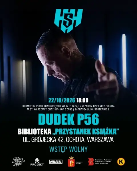 Spotkanie z DUDEK P 56 w Przystanku Książka